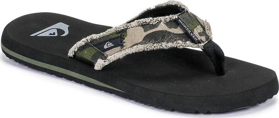 Quiksilver Monkey Abyss Heren Slippers Green Brown Black