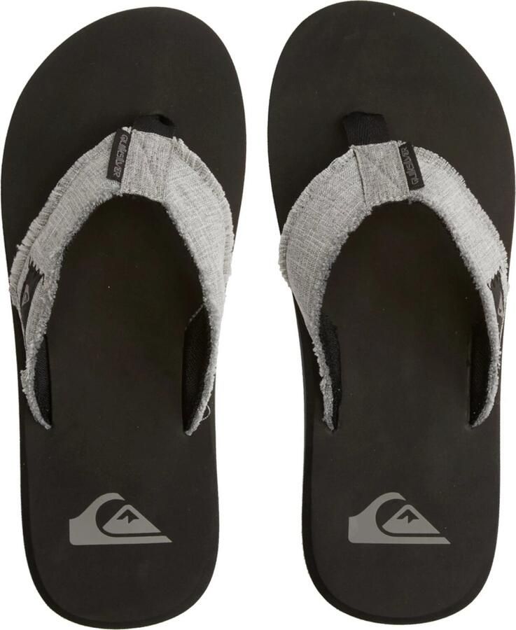 Quiksilver Monkey Abyss Heren Teenslippers Aqyl100047-kvj3 Kleur Zwart