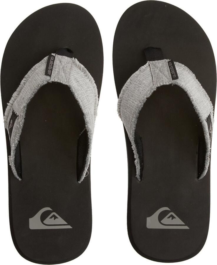 Quiksilver Monkey Abyss Heren Teenslippers Aqyl100047-kvj3 Kleur Zwart
