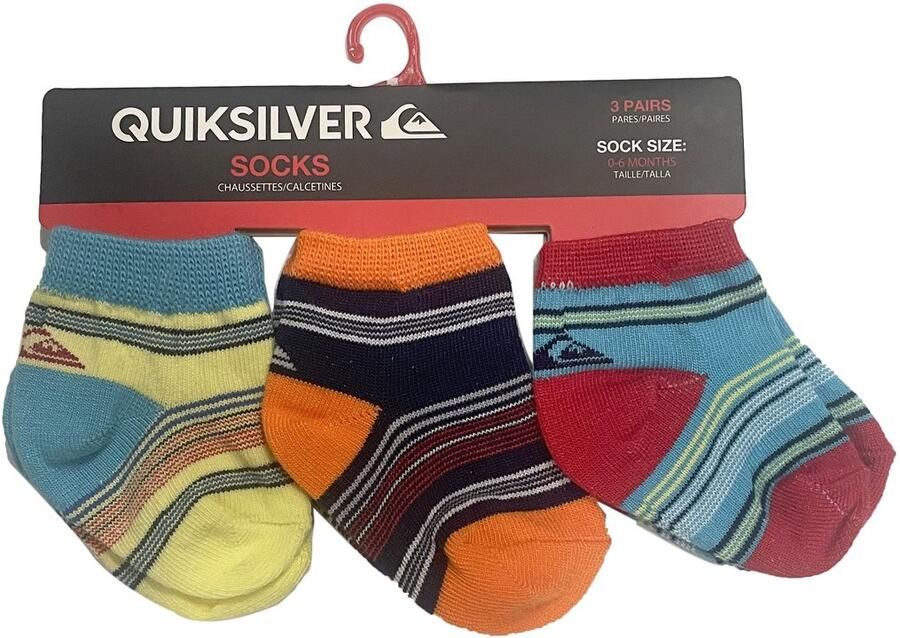 Quiksilver Pack 3 calcetines bebé quicksilver binnen basi