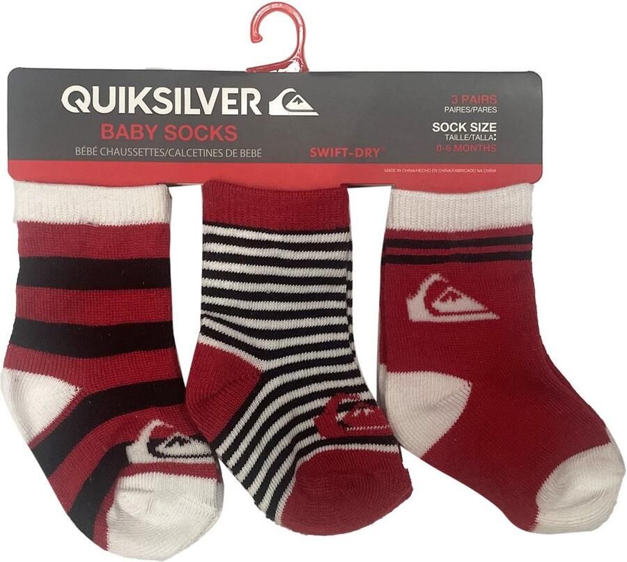 Quiksilver Pack 3 calcetines bebé quicksilver in basi b515z