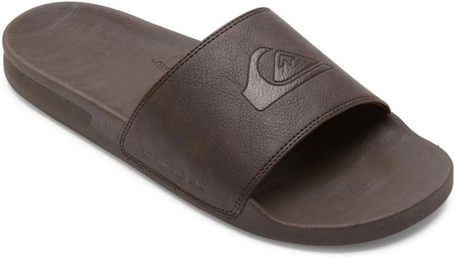 Quiksilver Rivi Nubuck Slippers Bruin Man