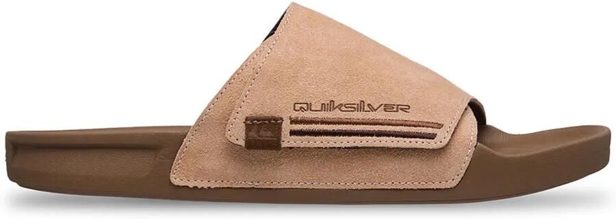 Quiksilver Rivi Suede Sandalen bruin beige