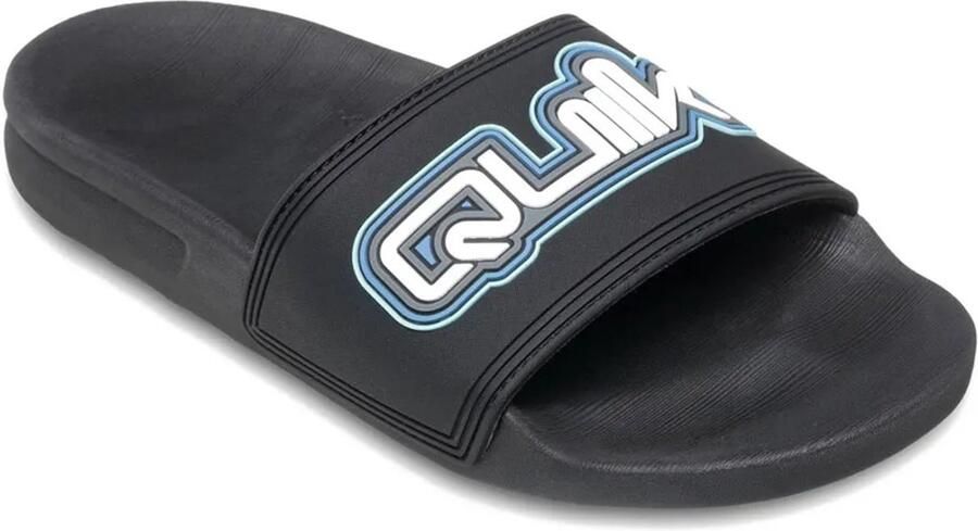 Quiksilver Rivi Wordmark Ii Slippers Zwart Kinderen