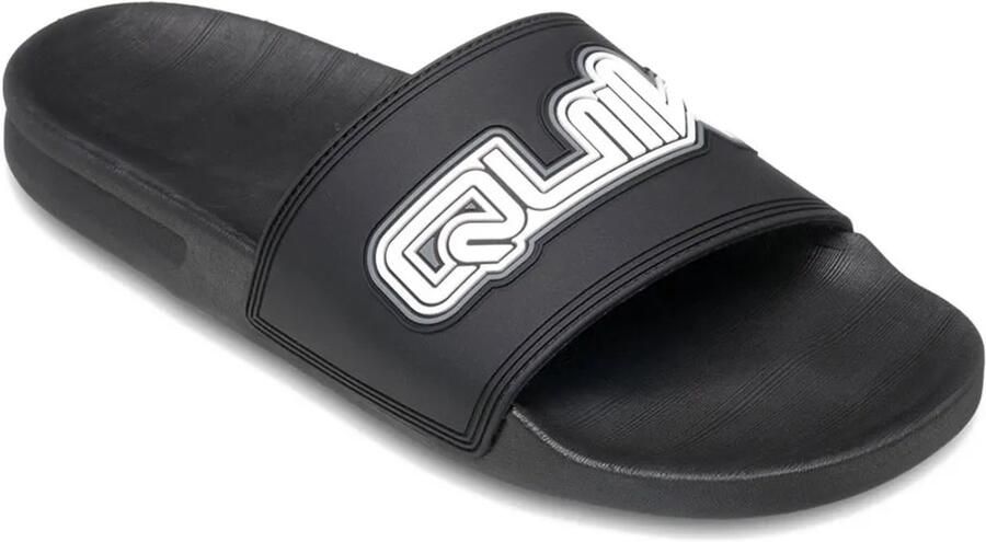 Quiksilver Rivi Wordmark Ii Slippers Zwart Man