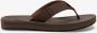 Quiksilver Rivi Iii Slippers Bruin Man - Thumbnail 1