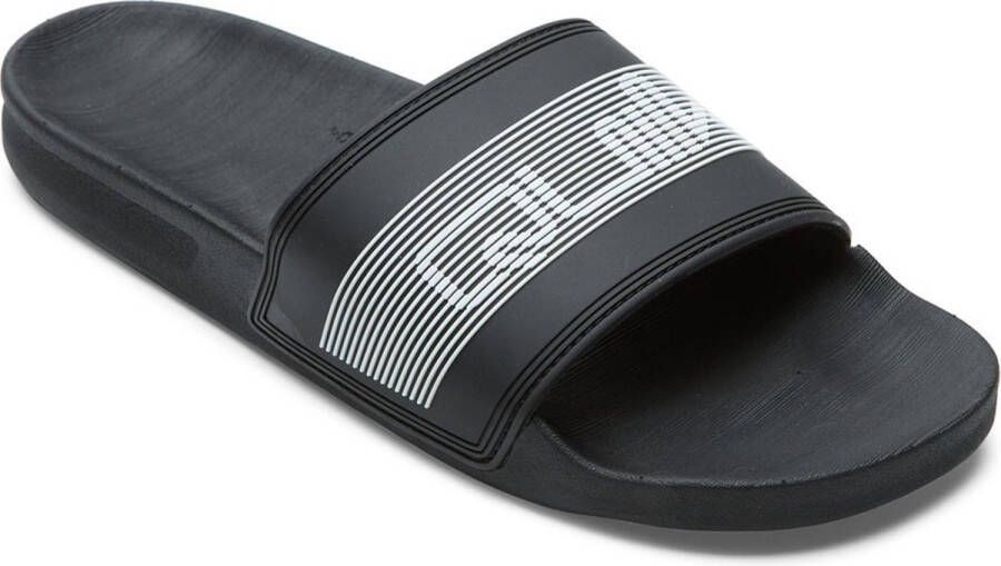 Quiksilver Rivi Wordmark Slide Sandalen Zwart Man