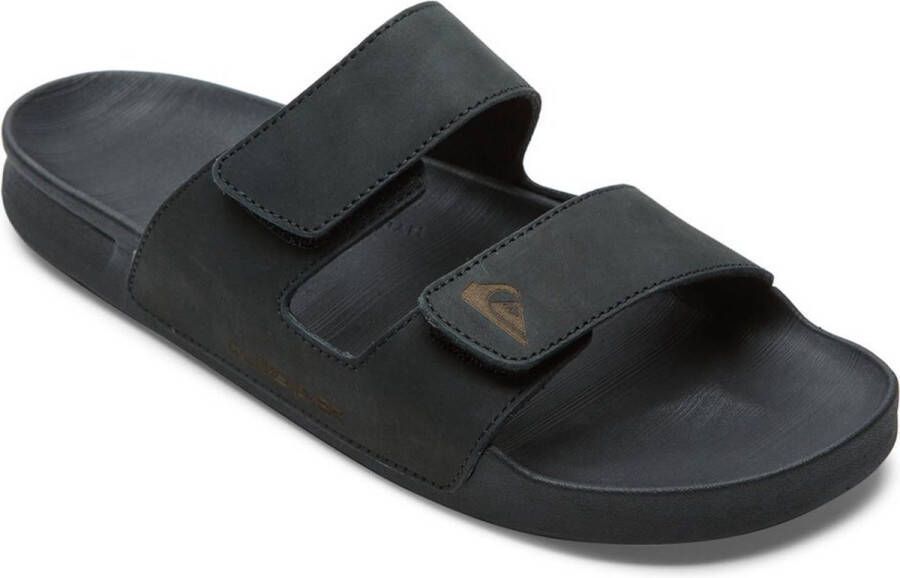 Quiksilver Rivileatherdadj Slides Zwart Man