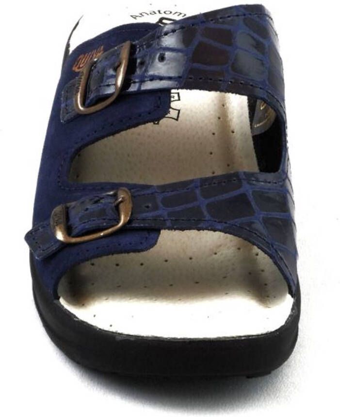 QUIVA Dames Slipper Blauw
