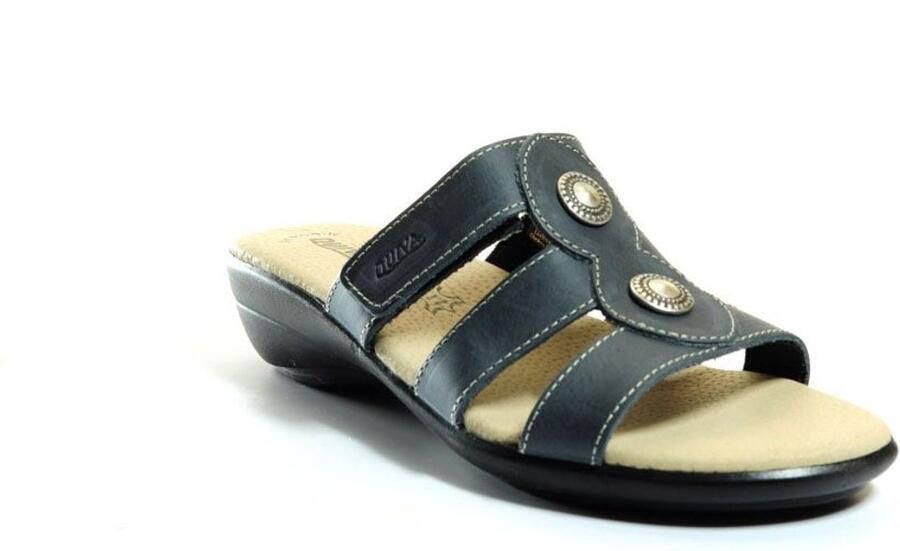 QUIVA Blauwe Slipper Dames - Foto 1