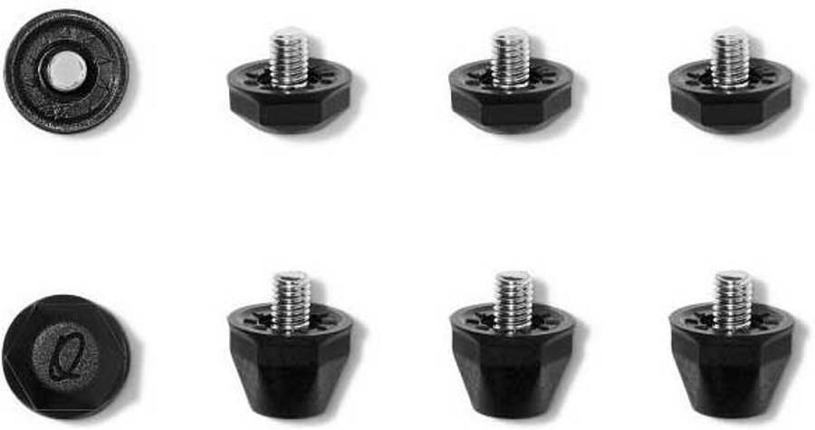 QUOC Cx Schoenstuds Zilver Man