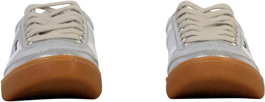 ​R. Morrison Essentiële zilveren leren sportschoenen - Foto 3