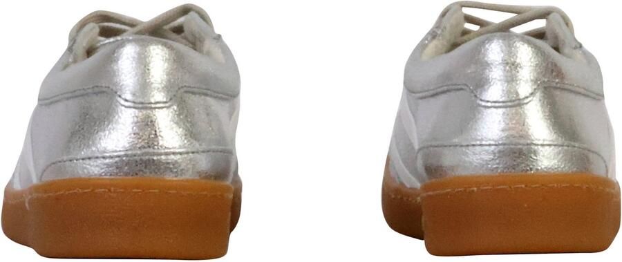 ​R. Morrison Essentiële zilveren leren sportschoenen - Foto 2
