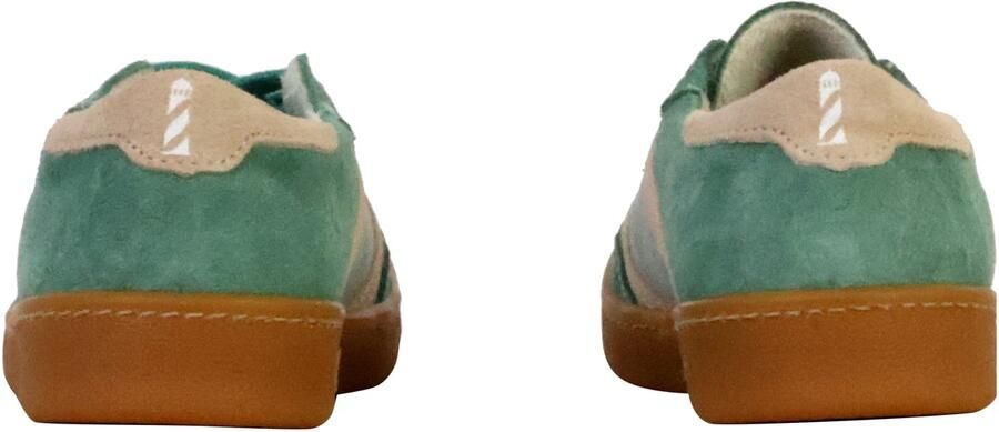 ​R. Morrison Goblin Maya leren sportschoenen uit de jaren negentig