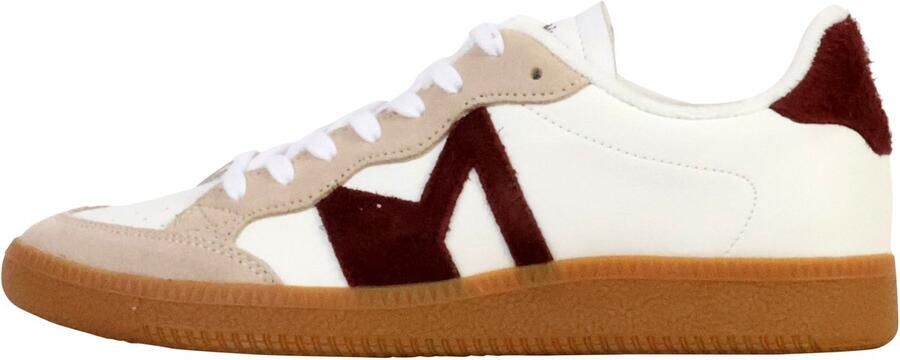 Morrison Sneakers laag 'Moma' beige bordeaux wit