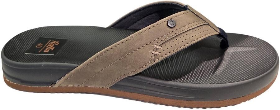 Raffas 3401 Finn Khaki Teenslippers Groen Synthetisch Heren Groen