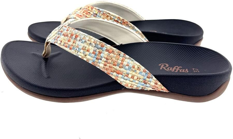 Raffas Bella slippers oranje