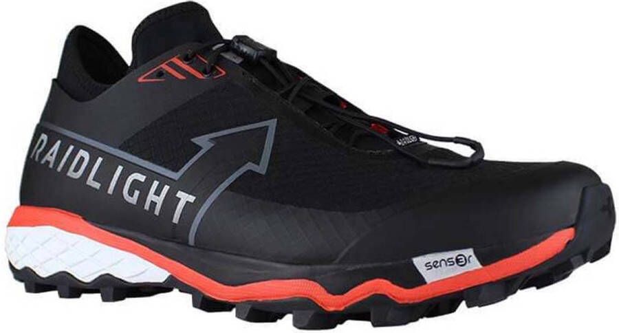 Raidlight Revolutiv 2.0 Trailrunningschoenen Heren Black Neo Red