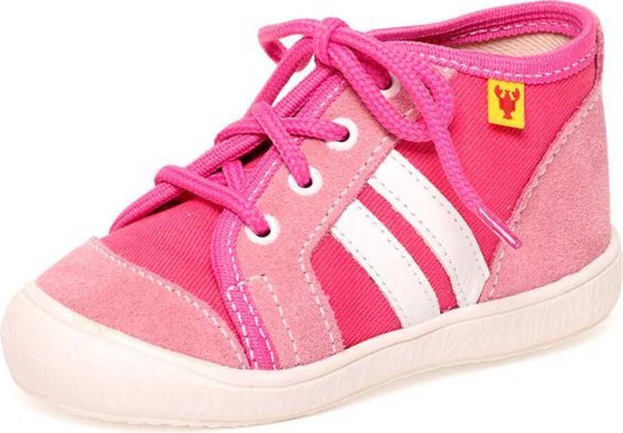 Rak Gympen gymschoenen roze textiel leer meisjes - Foto 1