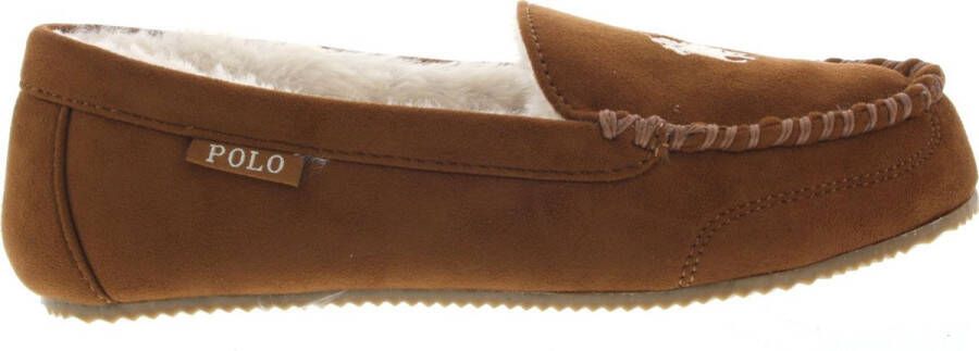 Ralph Lauren Dames Pantoffels Dezi V Cognac Schoenen