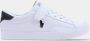 POLO RALPH LAUREN Theron V Ps Lage sneakers Leren Sneaker Wit - Thumbnail 1