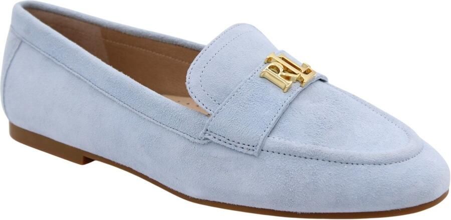 LAUREN RALPH LAUREN Loafers Dames Averi Iii Flats Suède Blauw - Foto 6