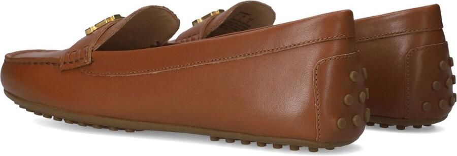 LAUREN RALPH LAUREN Mocassins Dames Barnsbury Flats Leer Camel
