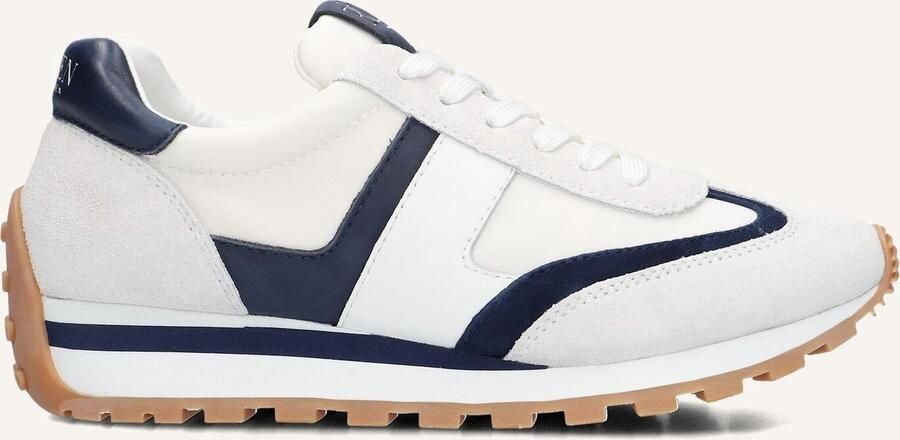 LAUREN RALPH LAUREN Lage Sneakers Dames Dani Low Top Lace Maat: 38 Materiaal: Leer Kleur: Wit