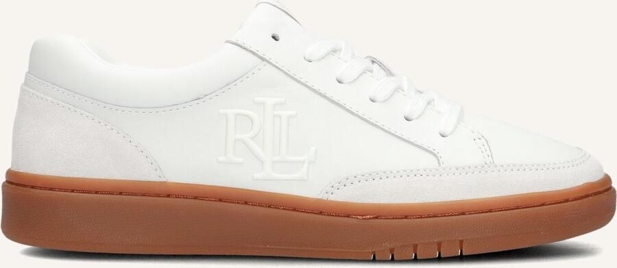 Lauren Ralph Lauren Low-Top Sneakers Hailey 6-Sneakers-Low Top Lace in wit