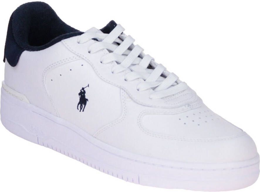 POLO RALPH LAUREN Ralph Lauren Lage Sneakers Heren Master Court Maat: 45 Materiaal: Suède Kleur: Wit - Foto 2