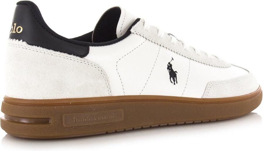 POLO RALPH LAUREN Ralph Lauren Lage Sneakers Dames Bedford Pp Sneakers Low Top Lace D Maat: 41 Materiaal: Leer Kleur: Wit