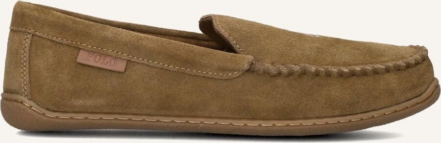 POLO RALPH LAUREN Ralph Lauren Instappers Heren Brenan-dress Maat: 41 Materiaal: Suède Kleur: Bruin