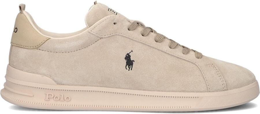 POLO RALPH LAUREN Heren Lage sneakers Hrt Crt Rib-sneakers-low Top Lace Beige Textiel