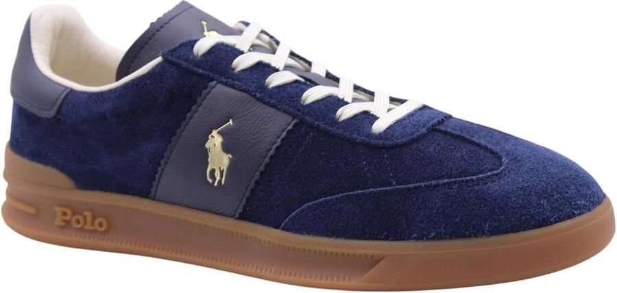POLO RALPH LAUREN Heritage Area Sneakers Suède Heren Blauw - Foto 2