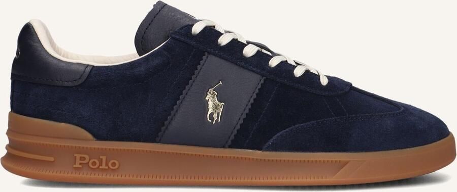 POLO RALPH LAUREN Ralph Lauren Lage Sneakers Heren Heritage Area Maat: 42 Materiaal: Suède Kleur: Blauw