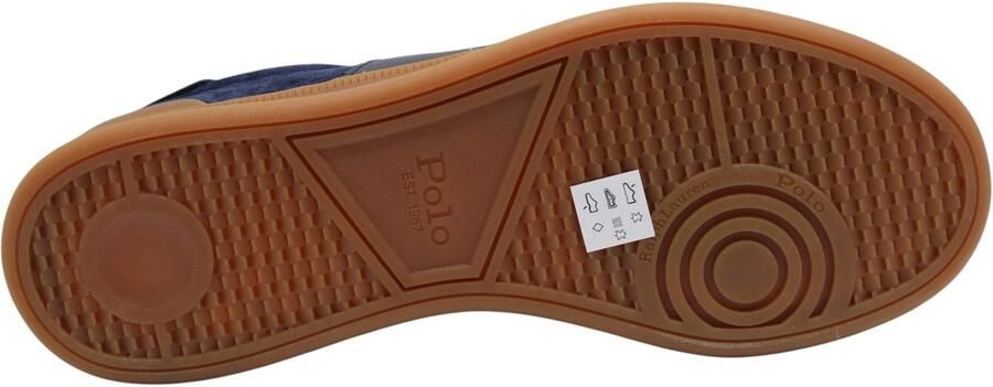 POLO RALPH LAUREN Ralph Lauren Lage Sneakers Dames Hrt Aera Pp Sneakers Low Top Lace D Suède Blauw