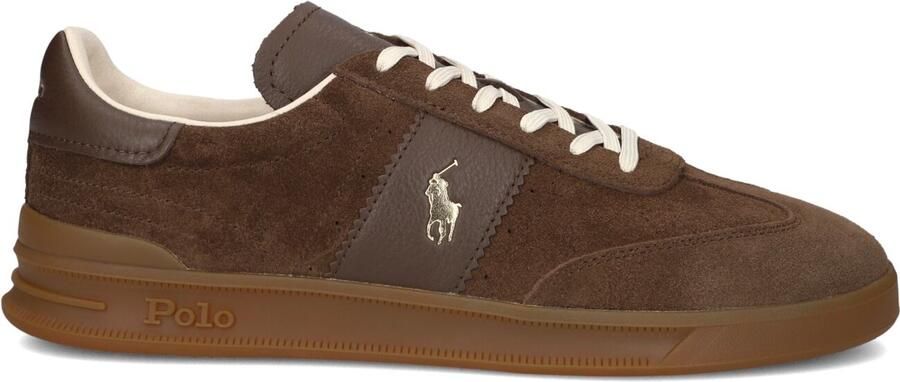 POLO RALPH LAUREN Ralph Lauren Lage Sneakers Heritage Area Suède Bruin - Foto 2