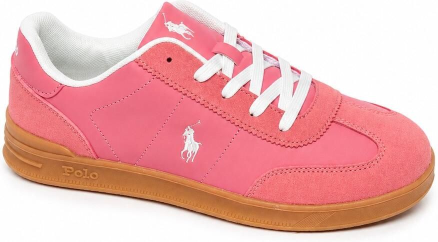 POLO RALPH LAUREN Hollis Sneakers Donkerroze