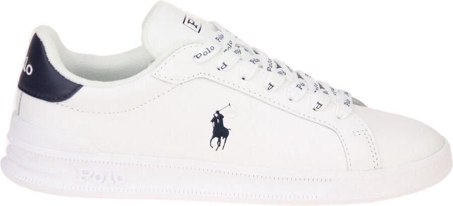 POLO RALPH LAUREN Ralph Lauren Lage Sneakers Heren Hrt Court Ii Leer Wit - Foto 3