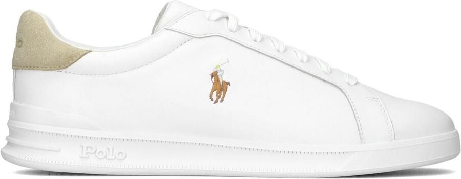 POLO RALPH LAUREN Ralph Lauren Lage Sneakers Heren Hrt Court Maat: 47 Materiaal: Leer Kleur: Wit