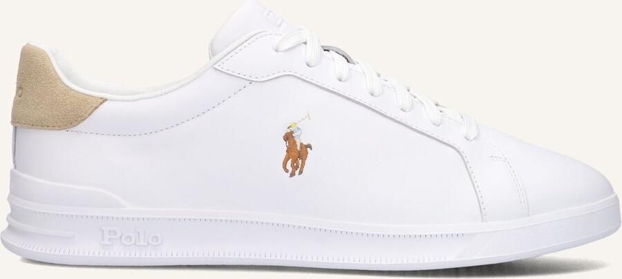 POLO RALPH LAUREN Ralph Lauren Lage Sneakers Heren Hrt Ct Ii Maat: 47 Materiaal: Leer Kleur: Wit