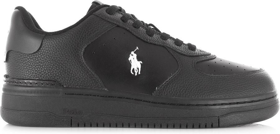 POLO RALPH LAUREN Ralph Lauren Lage Sneakers Masters Court Low Top Leer Zwart