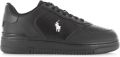 POLO RALPH LAUREN Ralph Lauren Lage Sneakers Masters Court Low Top Leer Zwart - Zwart/Wit
