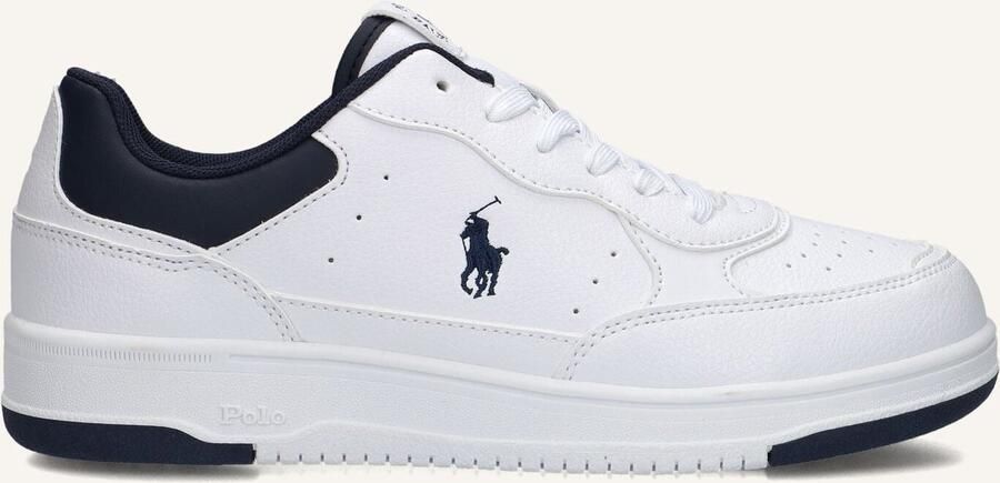 POLO RALPH LAUREN Masters Court Ii Sneakers Jongens Leren Sneaker Wit - Foto 3