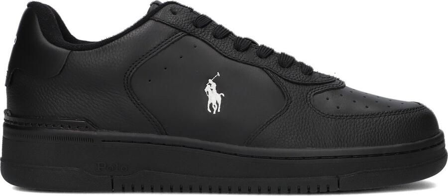 POLO RALPH LAUREN Ralph Lauren Lage Sneakers Masters Court Low Top Leer Zwart