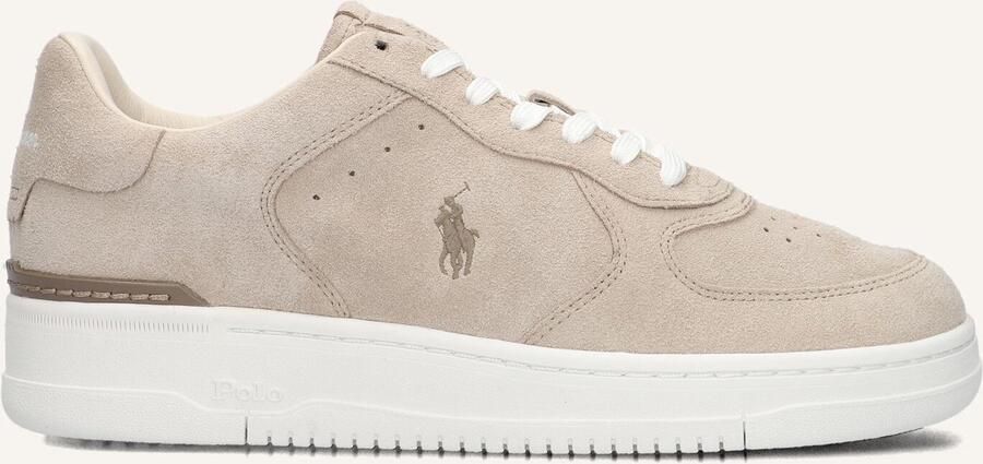 POLO RALPH LAUREN Masters Court Low Top Sneakers Suède Heren Beige