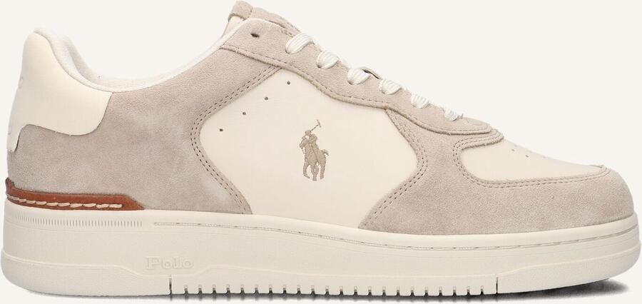 POLO RALPH LAUREN Ralph Lauren Lage Sneakers Heren Masters Court Low Top Maat: 41 Materiaal: Suède Kleur: Beige - Foto 6