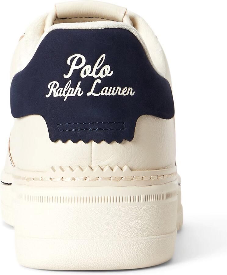 Polo Ralph Lauren Masters Court sneakers low top ecru Leer Unisex - Foto 1
