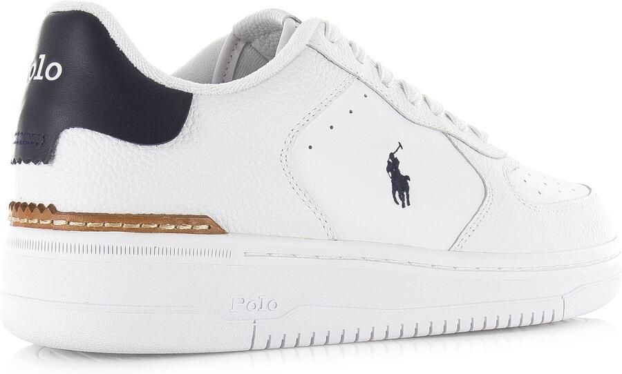Polo Ralph Lauren Masters Court Low Fashion sneakers Schoenen white black maat: 43 beschikbare maaten:42 43 44 45 46 - Foto 4