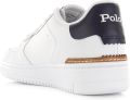 POLO RALPH LAUREN Ralph Lauren Lage Sneakers Heren Masters Court Low Top Leer Wit - Wit